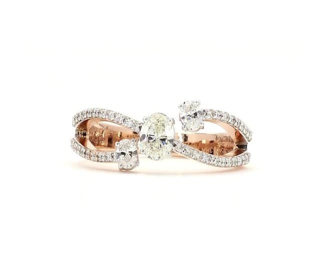 Bague Diamant 0,77 ct